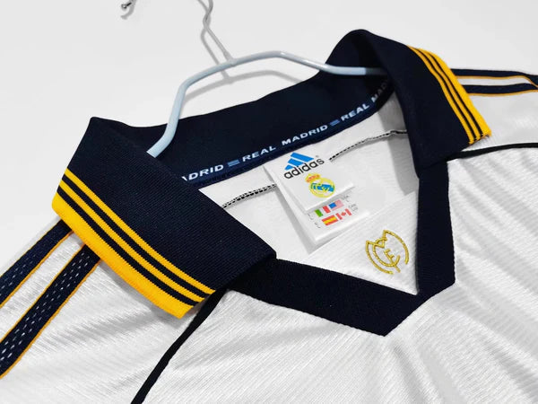 1999/00 Real Madrid Home Retro Jersey