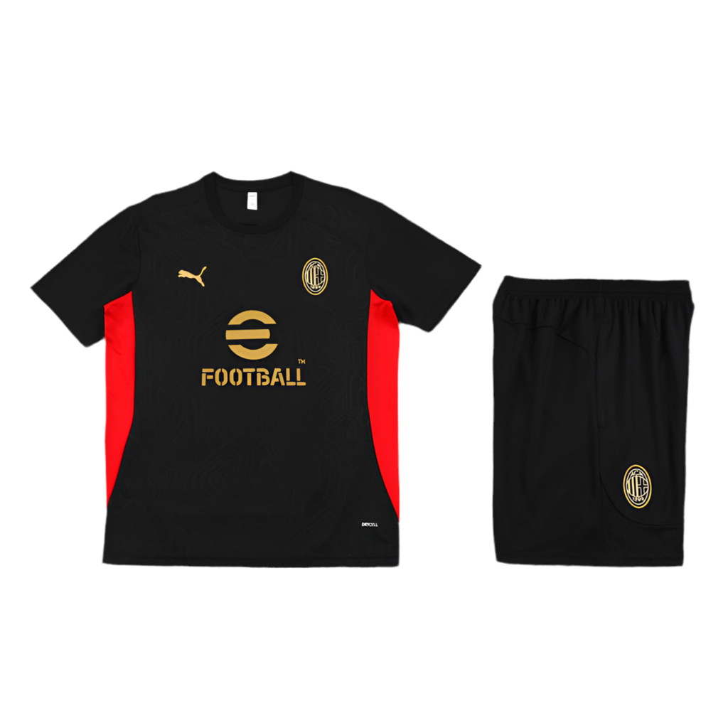24/25 AC Milan Pre-Match Set – Jersey & Shorts