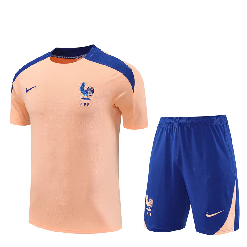 25/26 France Training Kit – Shirt & Shorts