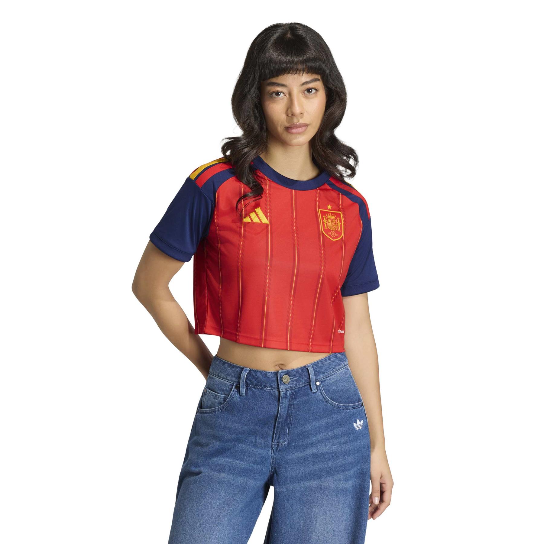2026 Spain Women's Home Short Sleeve Jersey — World Cup