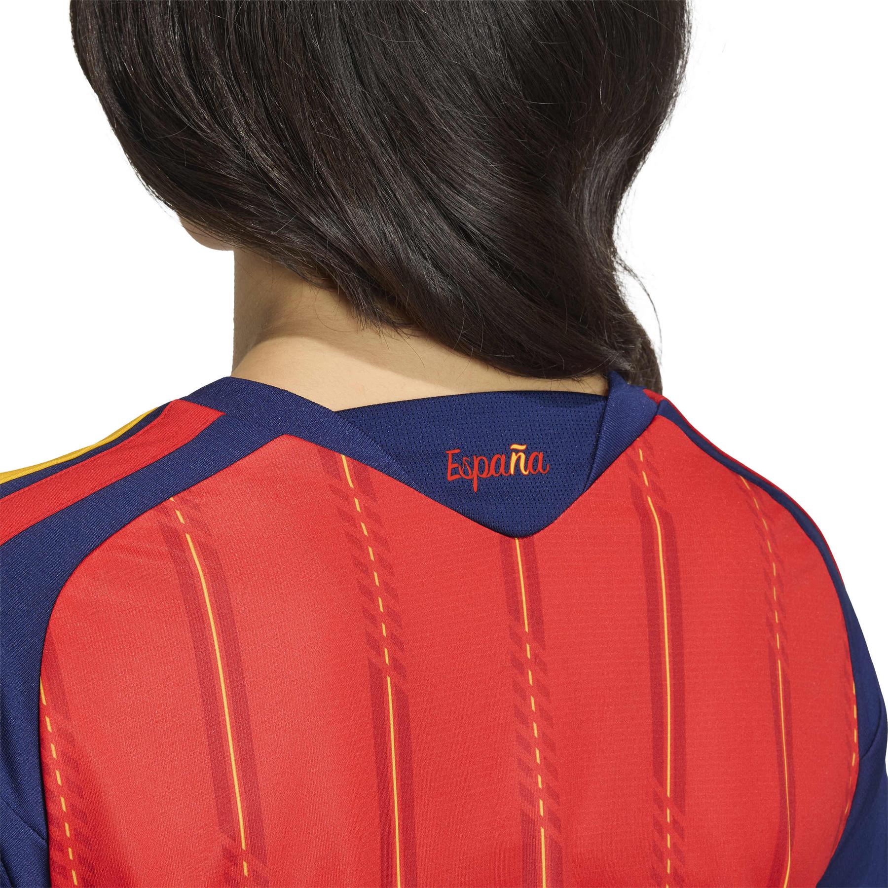 2026 Spain Women's Home Short Sleeve Jersey — World Cup