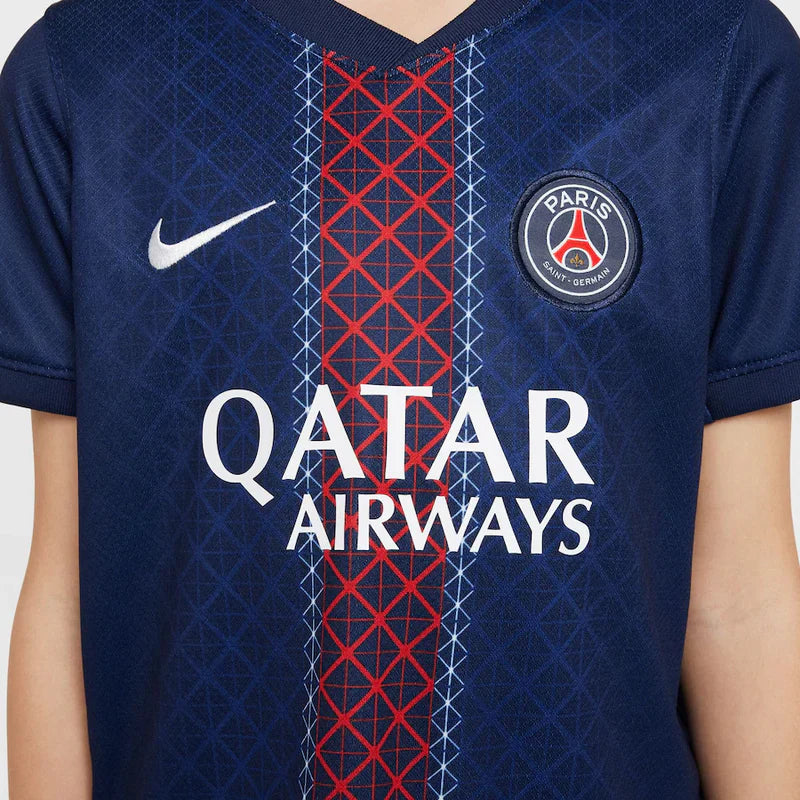 25/26 PSG Kids Home Kit – Shirt, Shorts & Socks