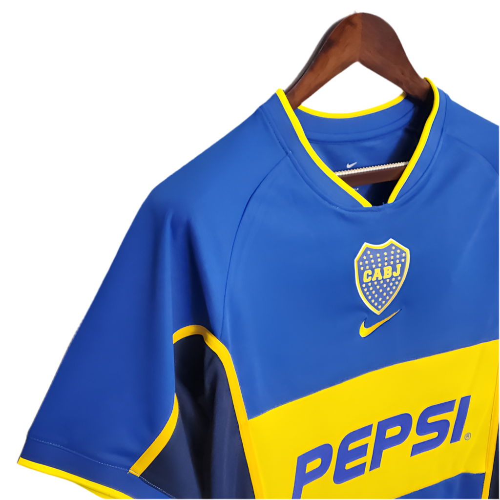 2002 Boca Juniors Retro Jersey