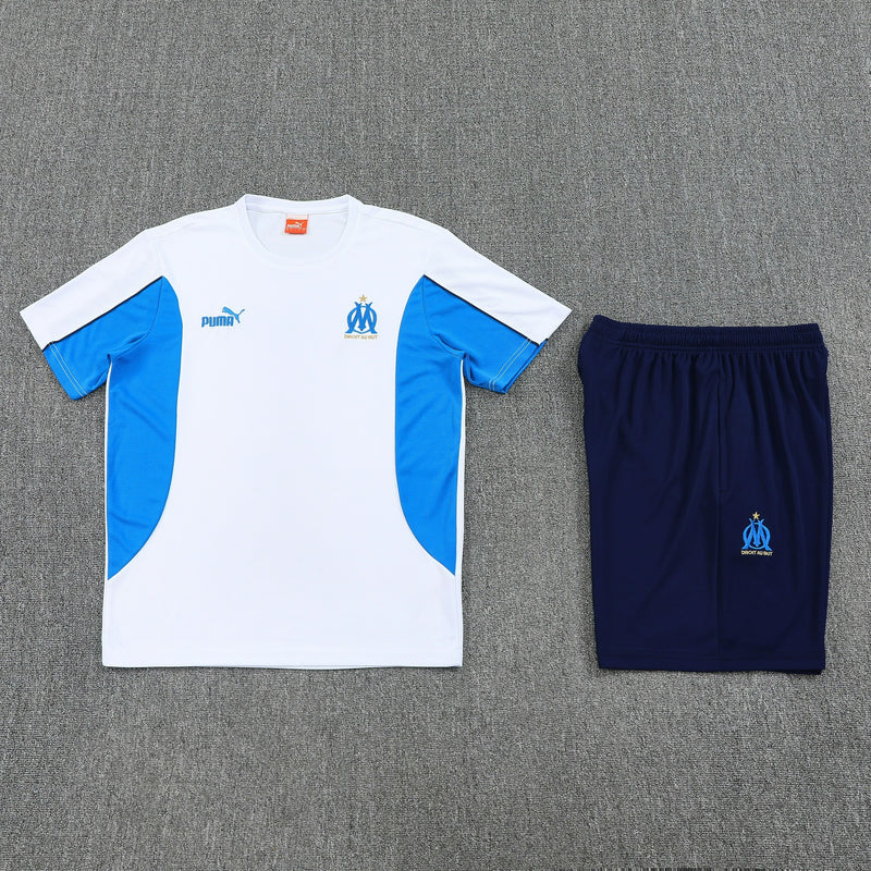 25/26 Olympique de Marseille Training Kit – Shirt & Shorts