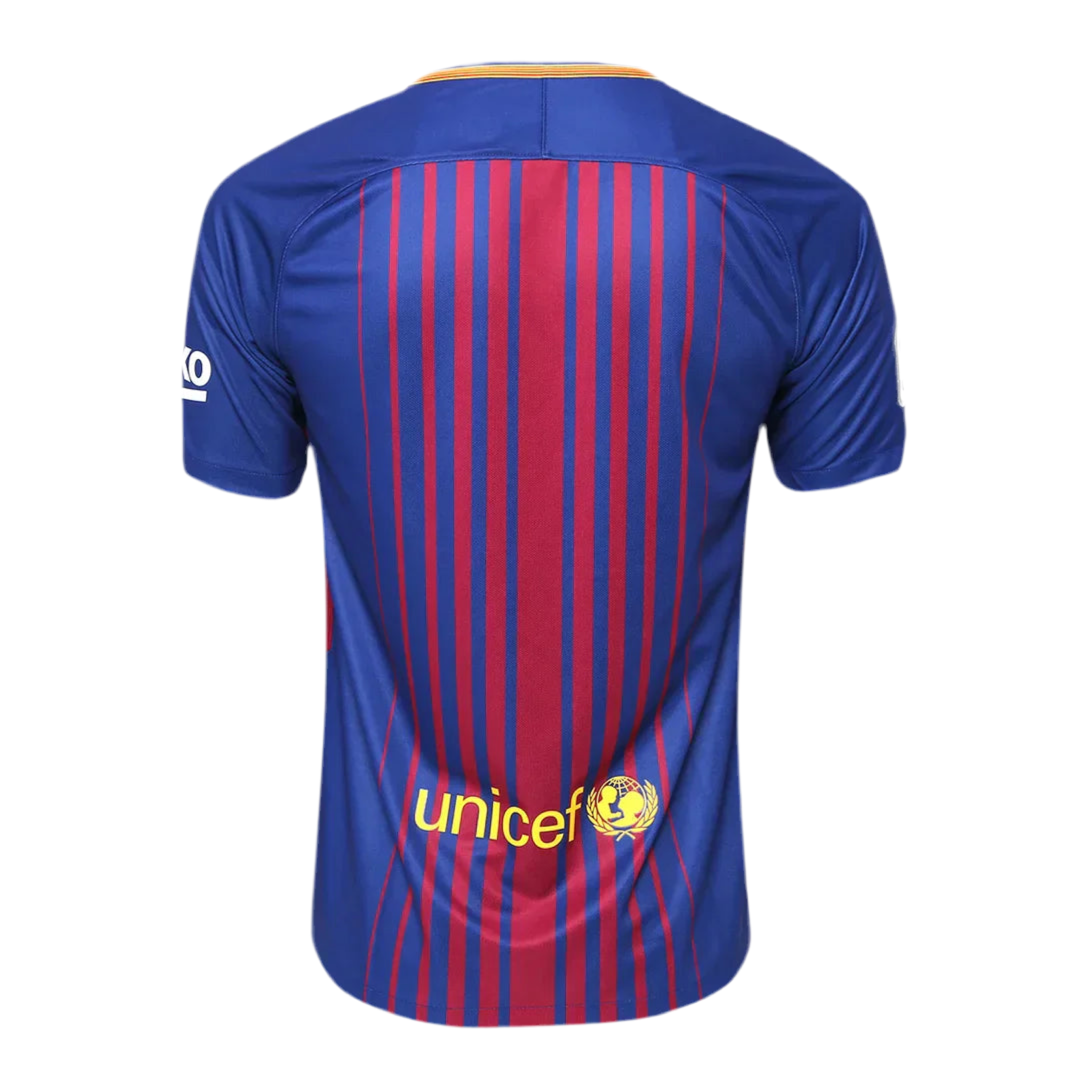 17/18 Barcelona Home Retro Jersey