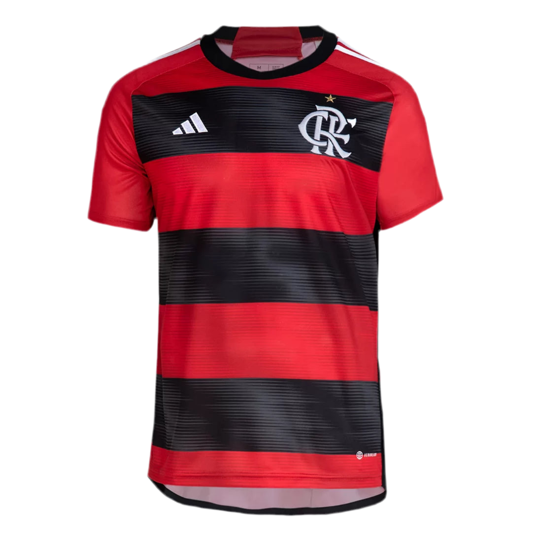 23/24 Flamengo Home Jersey - Rubro Negro Edition