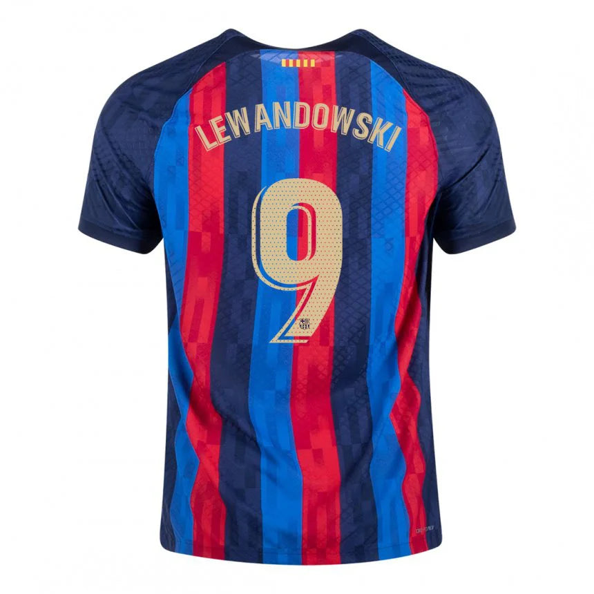 22/23 Barcelona Home Jersey - Lewandowski #9