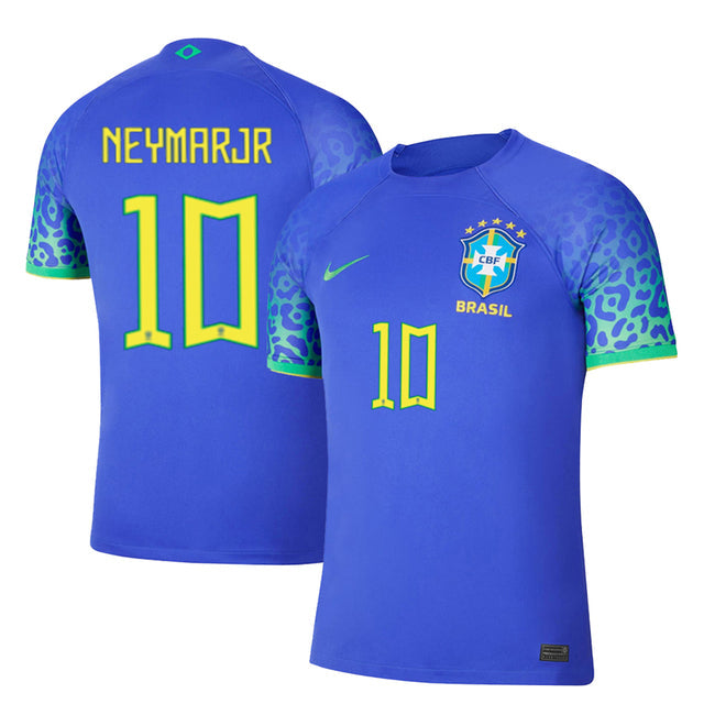22/23 Brazil Away Jersey - Neymar Jr #10