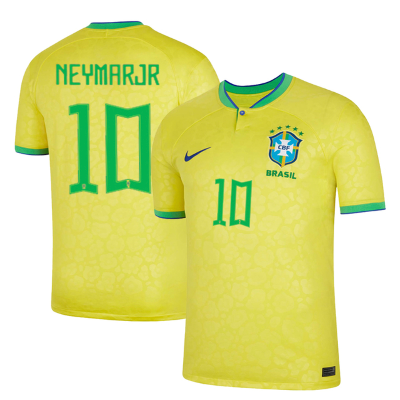 22/23 Brazil Home Jersey - Neymar Jr #10