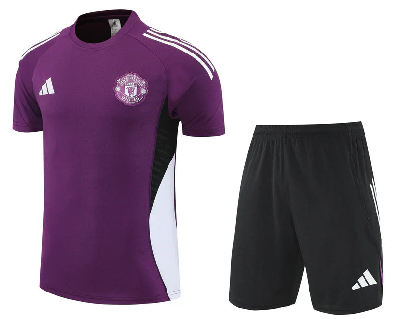 25/26 Manchester United Training Kit – Shirt & Shorts