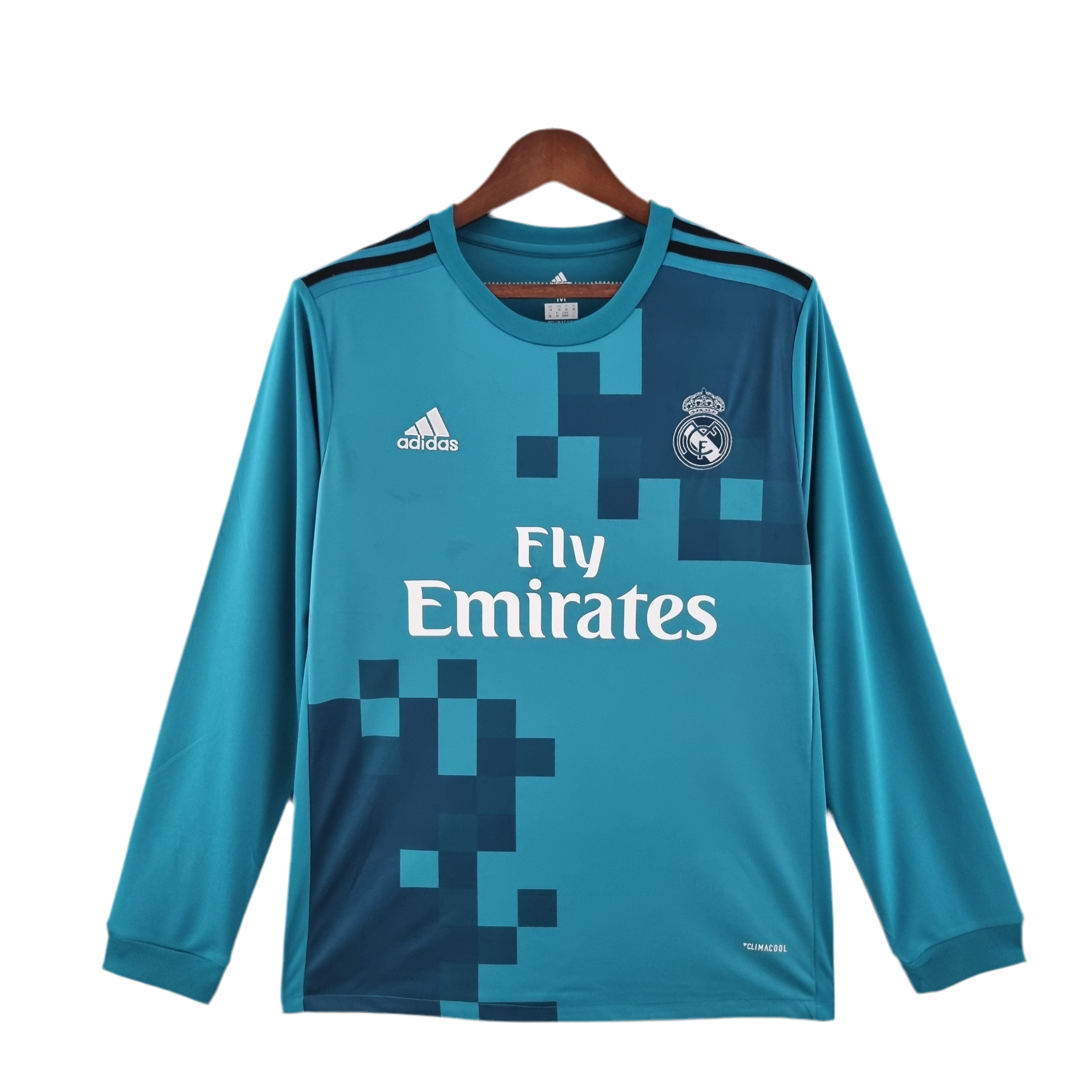 17/18 Real Madrid Retro Jersey - Long Sleeve