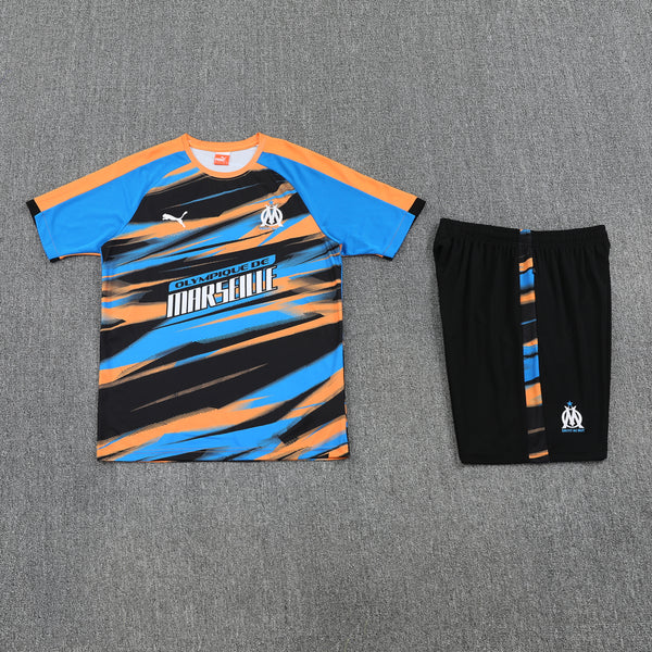 25/26 Olympique de Marseille Training Kit – Shirt & Shorts