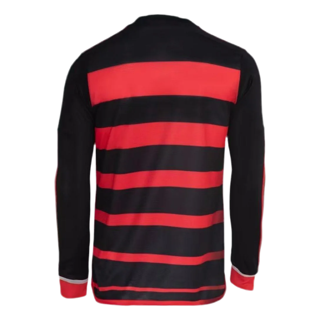 24/25 Flamengo Long Sleeve Jersey - Rubro Negro