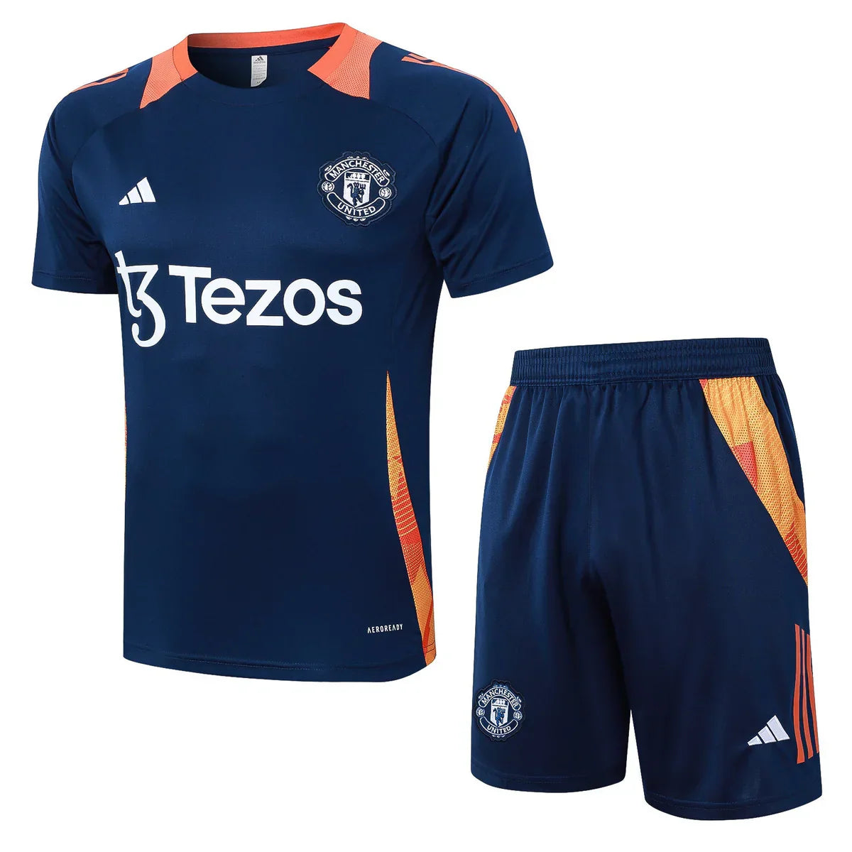 24/25 Manchester United Training Kit - Shirt & Shorts