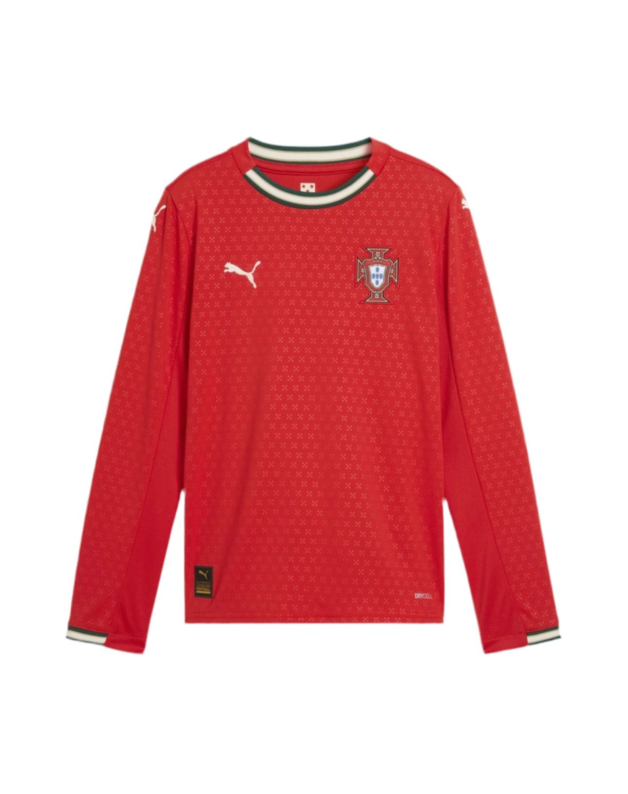 2025 Portugal Home Jersey - Long Sleeve