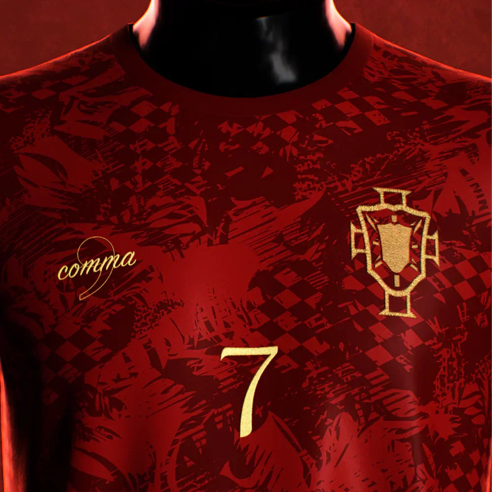 24/25 CR7 Portugal Euro Jersey – “The Siu” Special Edition