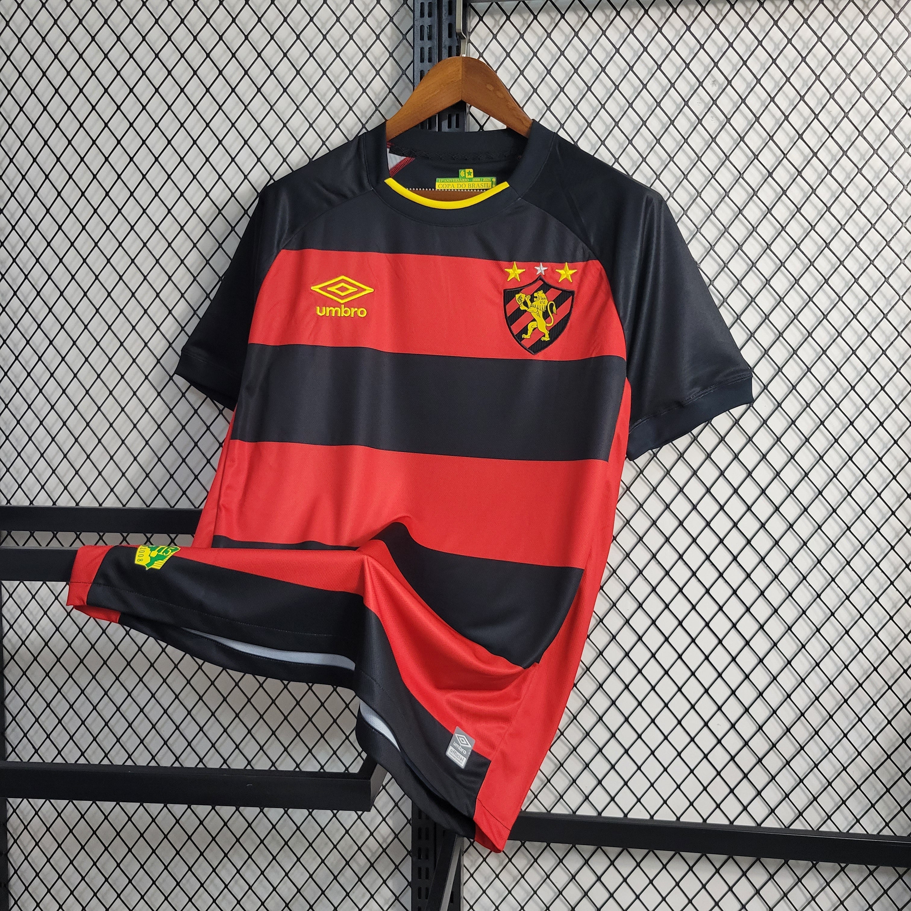 23/24 Sport Recife Home Jersey - Rubro Negro