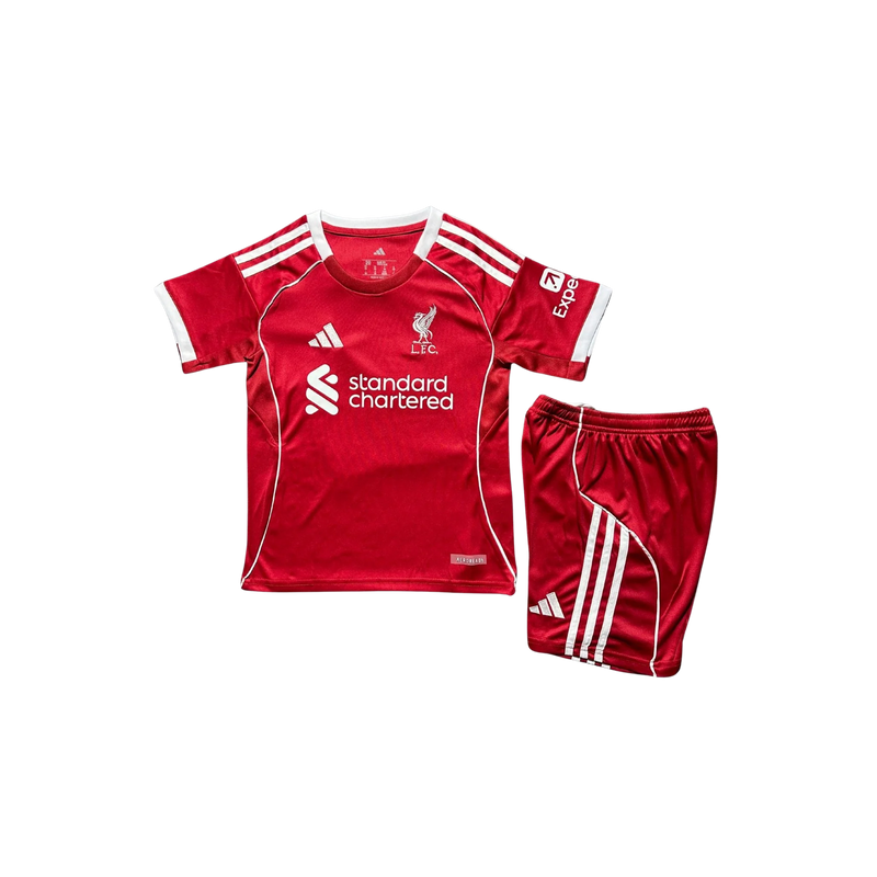 25/26 Liverpool Home Kit  – Shirt & Shorts