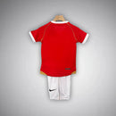 06/07 Manchester United Home Kids Kit