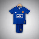 08/09 Manchester United Away Kids Kit – Shirt & Shorts