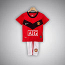 09/10 Manchester United Kids Home Kit – Shirt & Shorts
