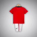 09/10 Manchester United Kids Home Kit – Shirt & Shorts