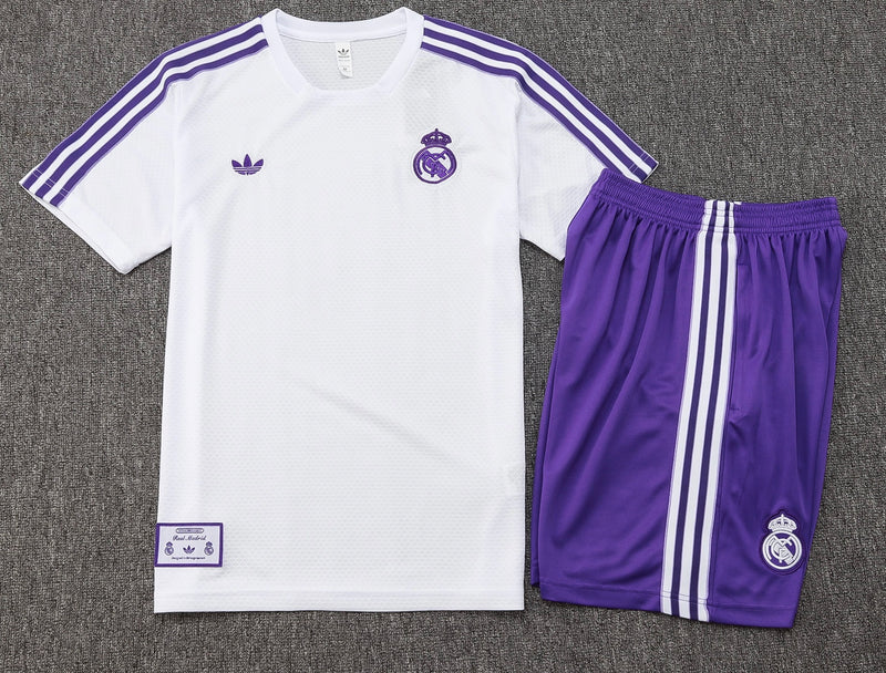 25/26 Real Madrid Training Kit  – Shirt & Shorts