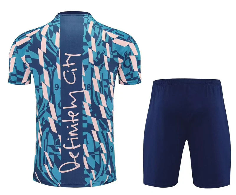 25/26 Manchester City Training Kit  – Shirt & Shorts