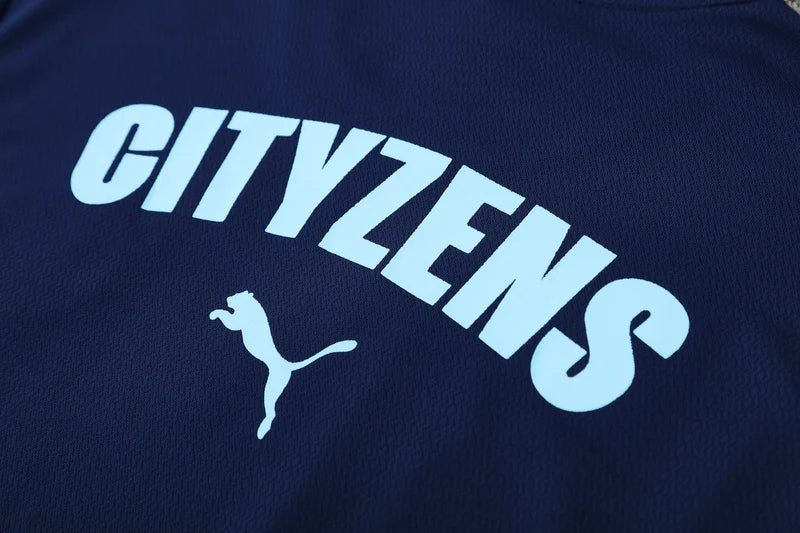 25/26 Manchester City Training Kit  – Shirt & Shorts