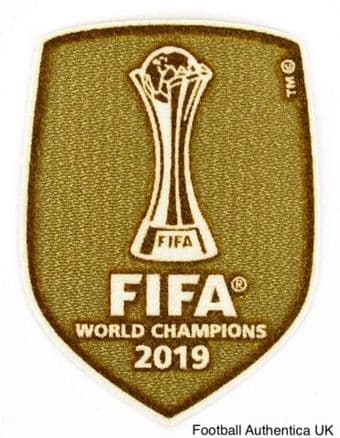 Liverpool 2019 FIFA Club World Champions Gold Badge