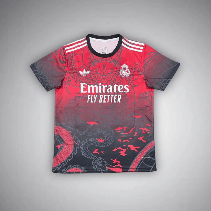 Real Madrid "Crimson Patch" Jersey – Special Edition