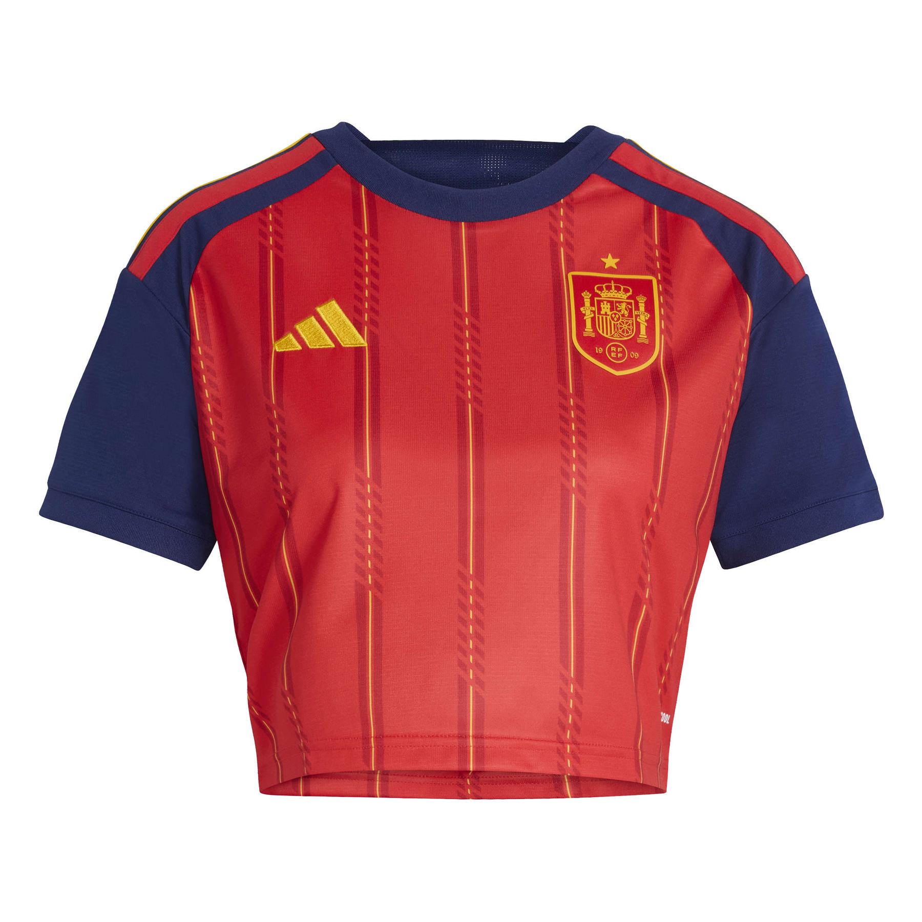 2026 Spain Women's Home Short Sleeve Jersey — World Cup