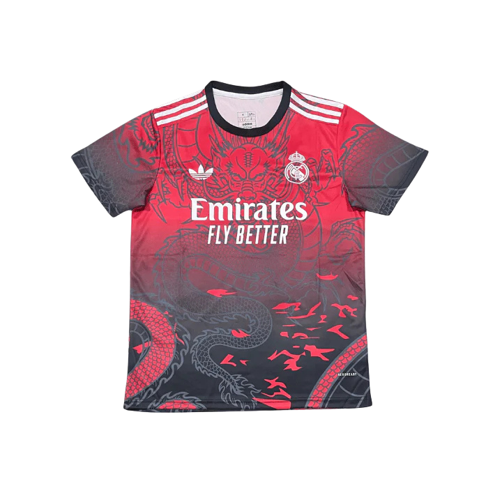 Real Madrid "Crimson Patch" Jersey – Special Edition