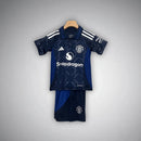 24/25 Manchester United Kids Away Kit - Shirt & Shorts