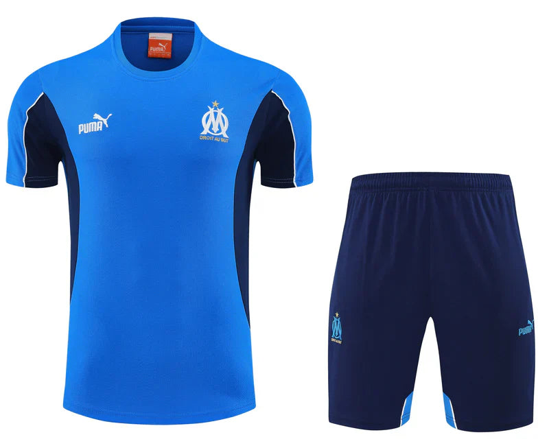25/26 Olympique de Marseille Training Kit  – Shirt & Shorts