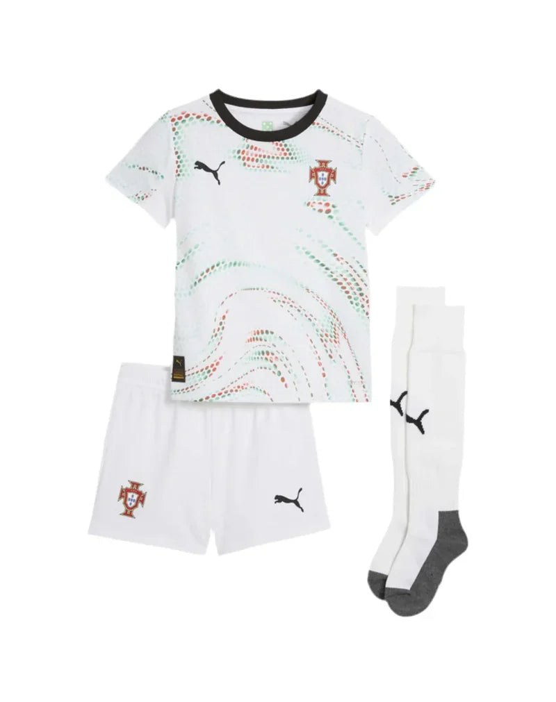25/26 Portugal Kids Away Kit – Shirt, Shorts & Socks