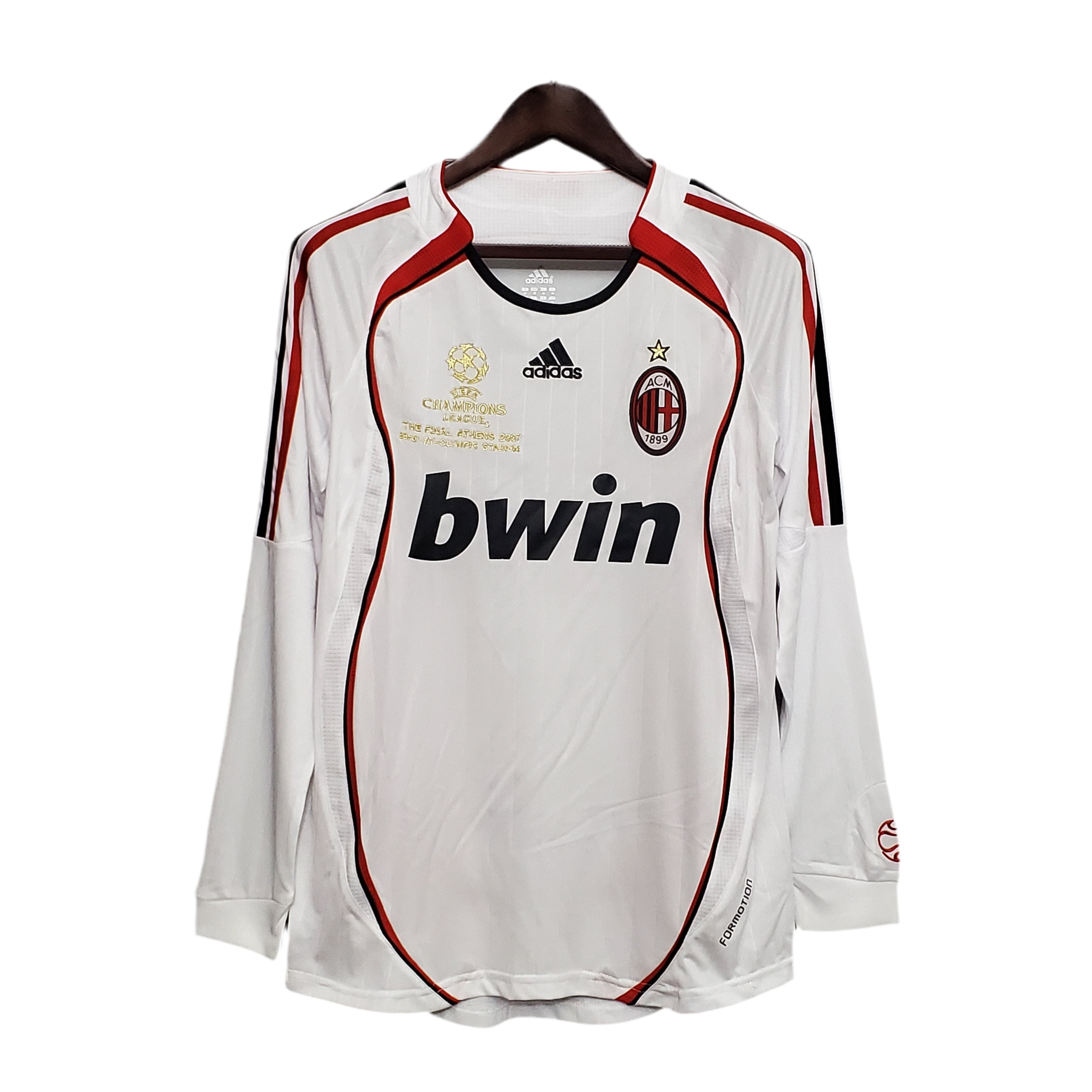 06/07 AC Milan Champions League Jersey - Long Sleeve