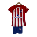 23/24 Atlético de Madrid Home Kids Kit