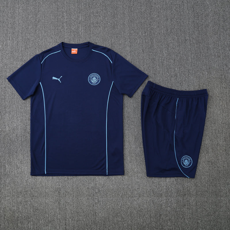 25/26 Manchester City Training Kit  – Shirt & Shorts