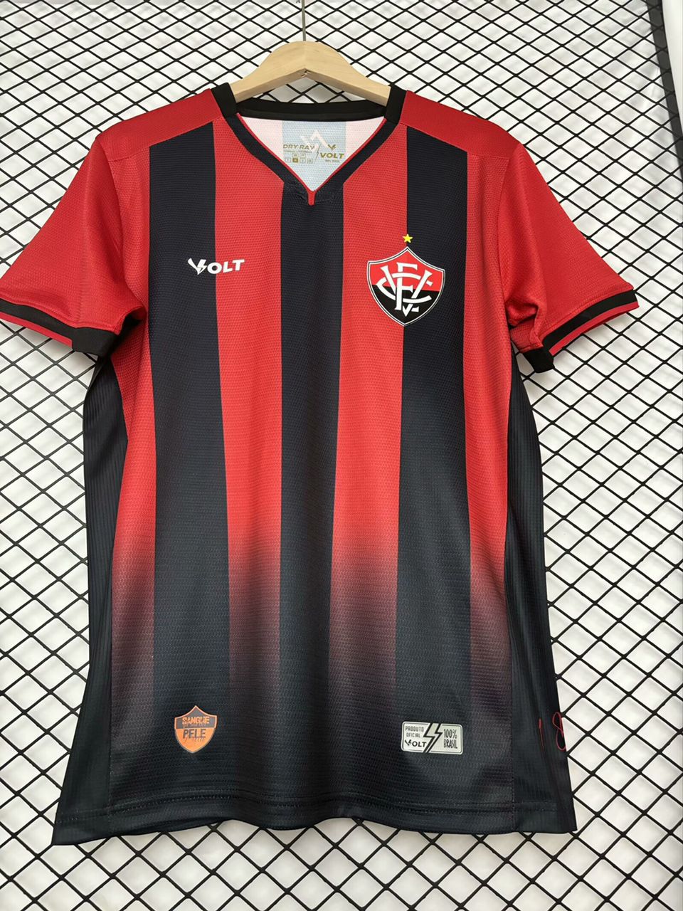 23/24 Vitória Home Jersey – Rubro-Negro Edition