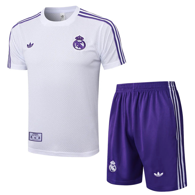 25/26 Real Madrid Training Kit  – Shirt & Shorts
