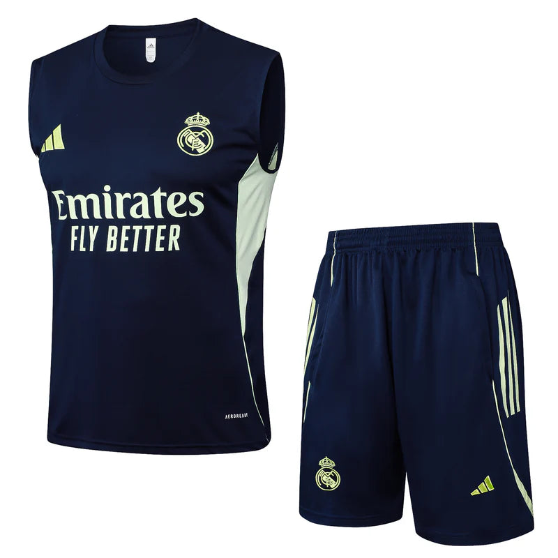 25/26 Real Madrid Training Kit  – Shirt & Shorts