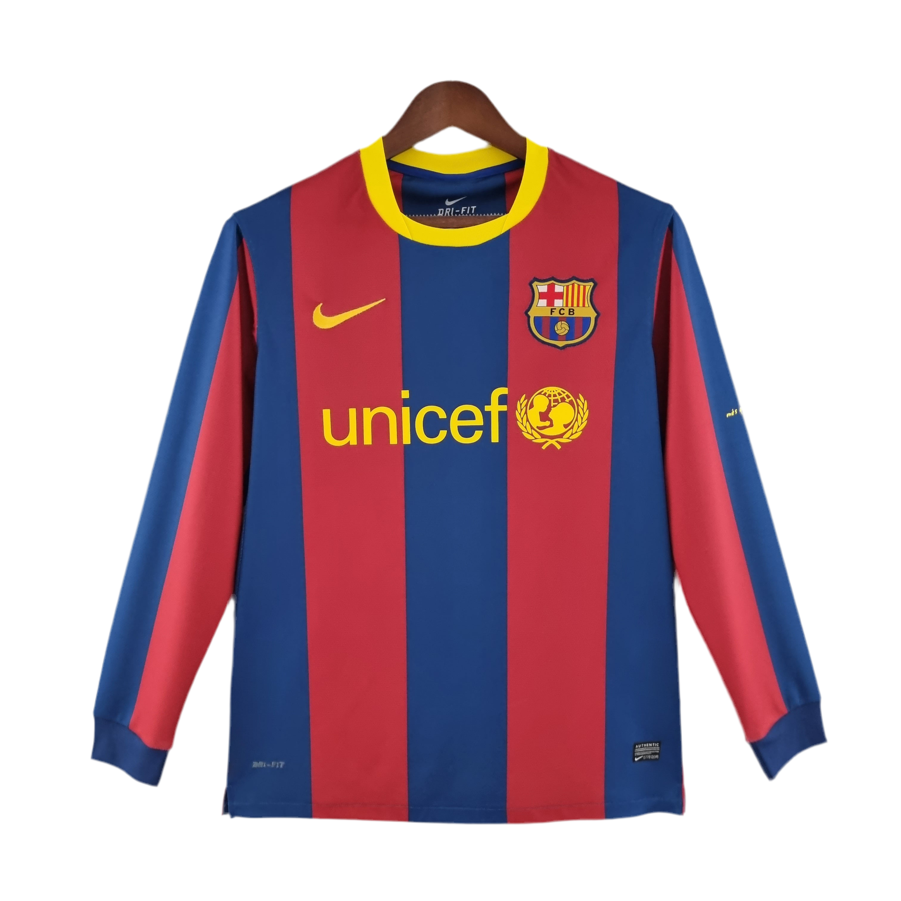 10/11 Barcelona Retro Jersey - Long Sleeve