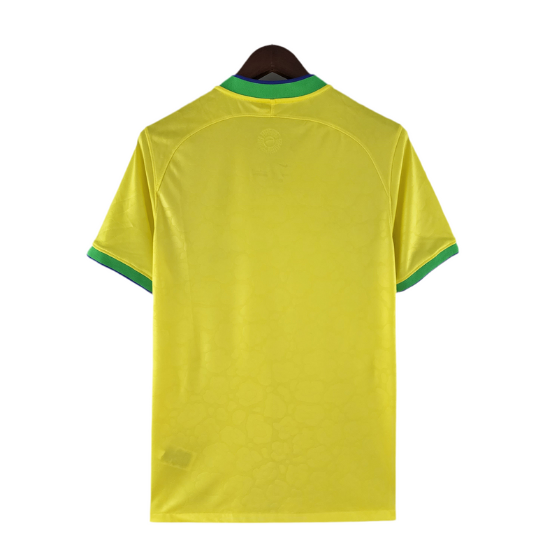 22/23 Brazil Home Jersey with Patch