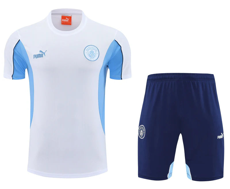 25/26 Manchester City Training Kit  – Shirt & Shorts