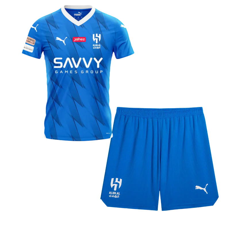 23/24 Al-Hilal Home Kids Kit