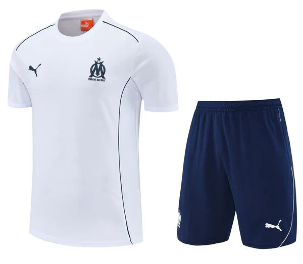 25/26 Olympique de Marseille Training Kit  – Shirt & Shorts
