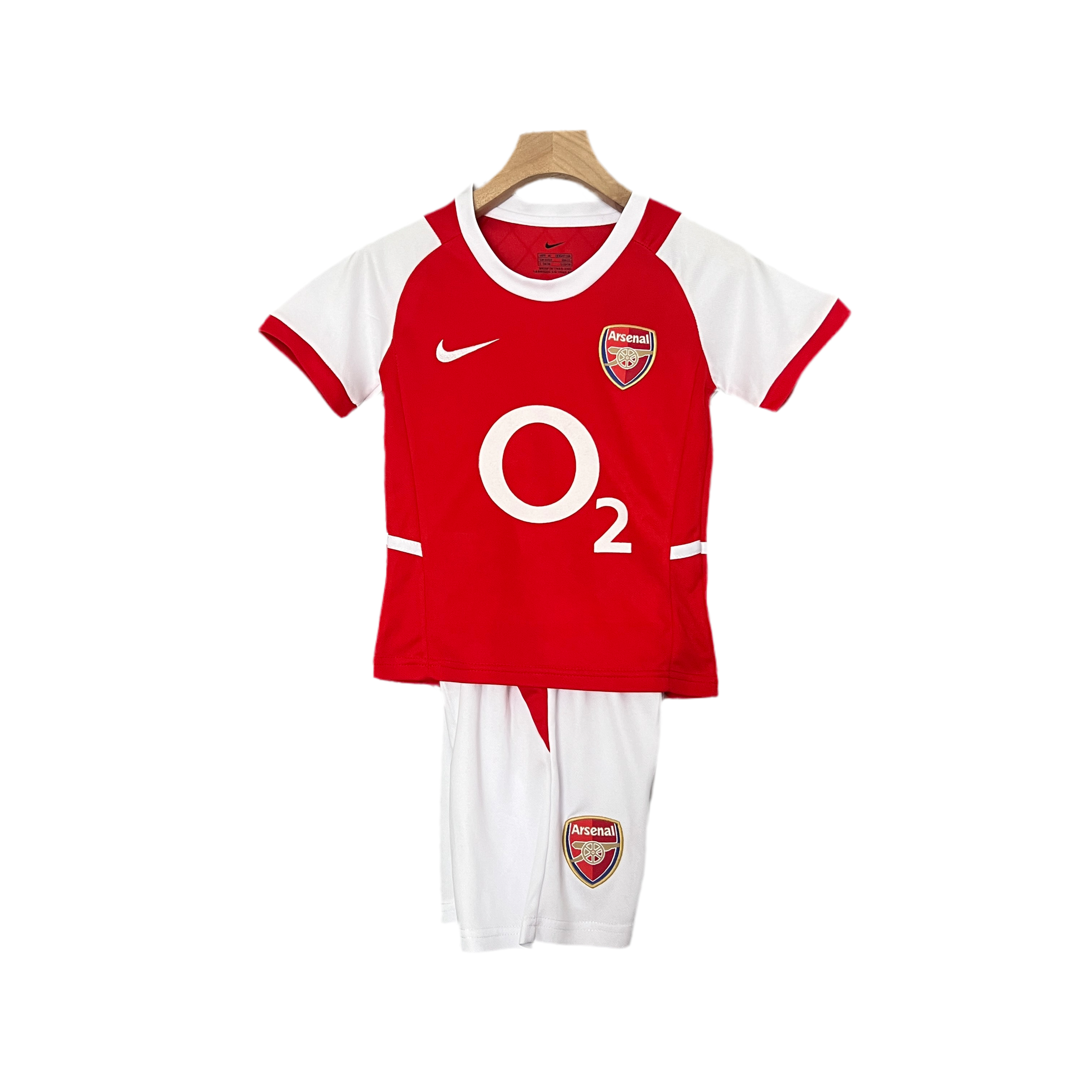 02/04 Arsenal Retro Home Kids Kit