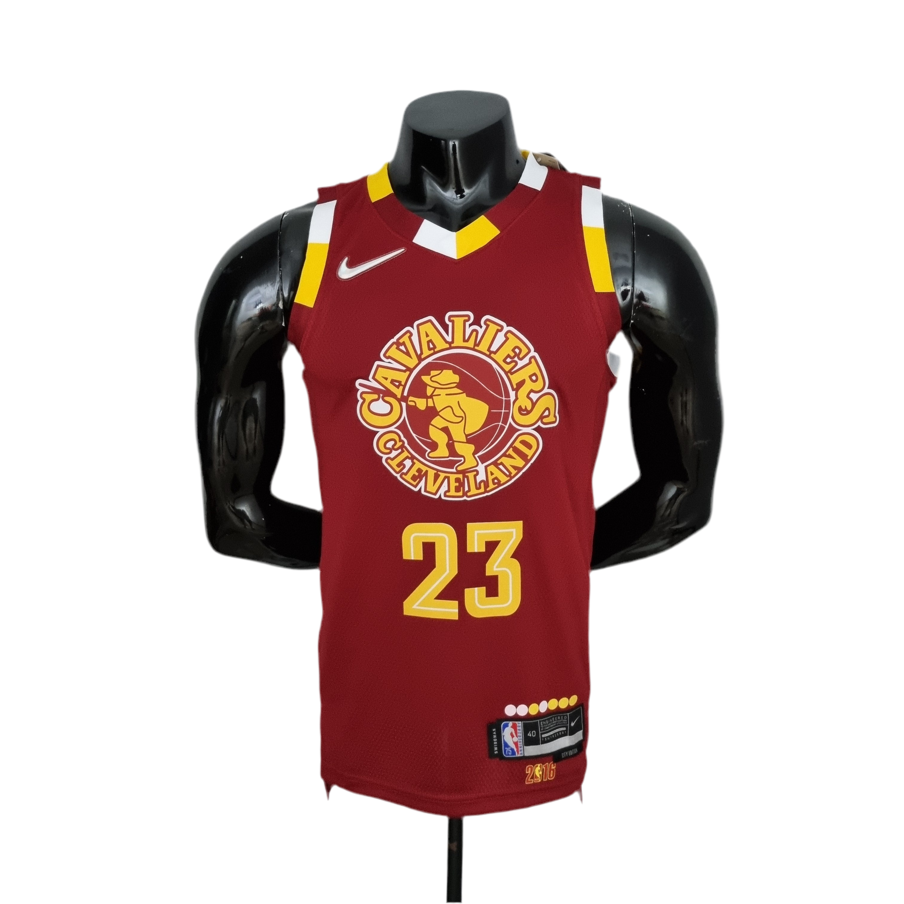 Striped Cleveland Cavaliers Urban Edition NBA Tank Top