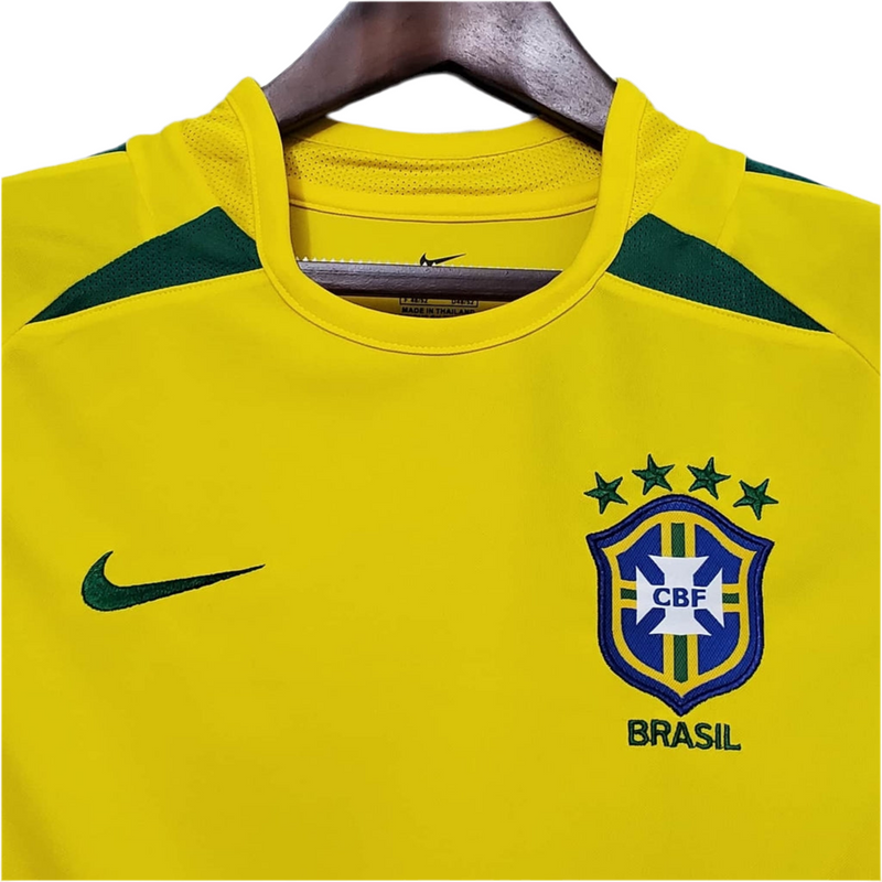 2002 Brazil Retro Jersey